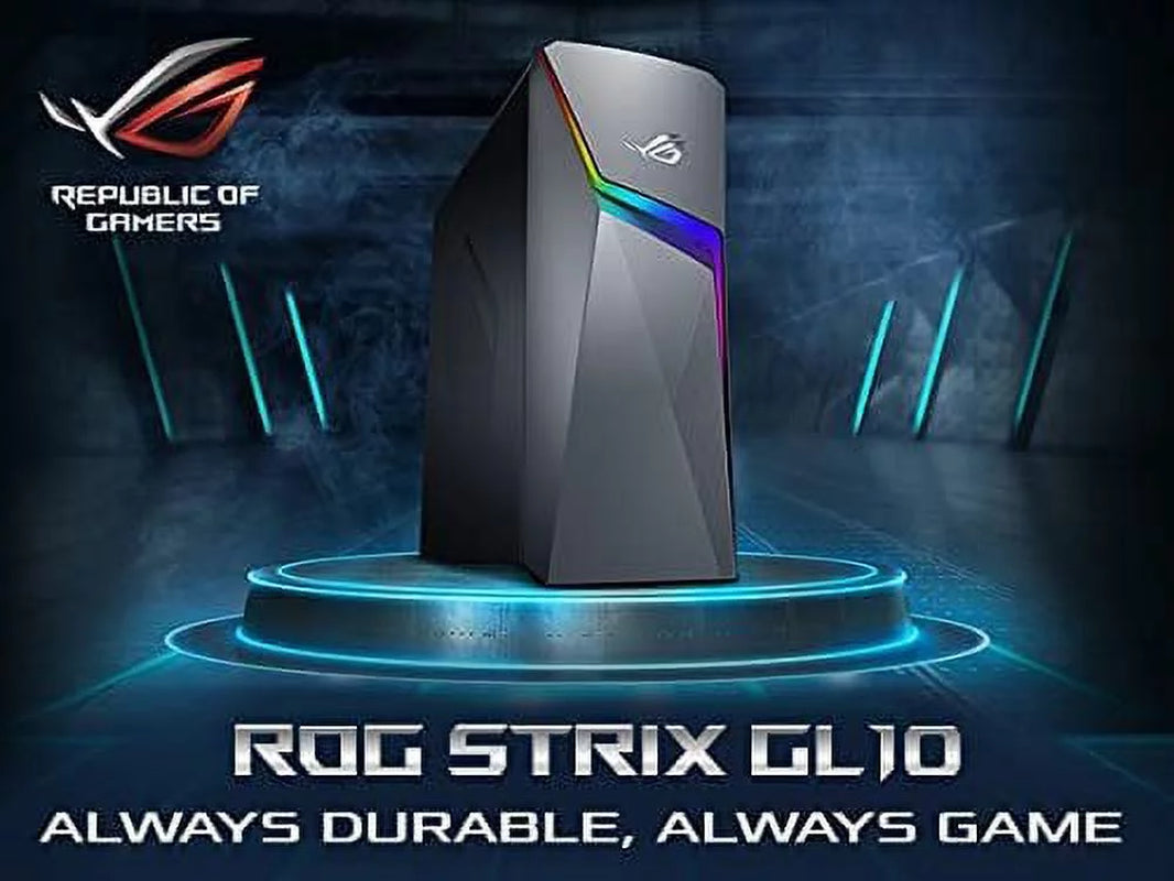 ROG Strix G10 Gaming Desktop PC, Intel Core I7-11700, Geforce RTX 3060, 16GB DDR4 RAM, 1TB Pcie SSD, Wi-Fi 5, Windows 11 Home, G10CE-AH766